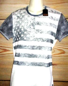 MENS CONVERSE ALL STAR STARS AND STRIPES T-SHIRT SIZE L - Picture 1 of 3