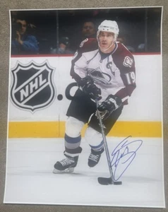 JOE SAKIC Signed Colorado Avalanche 16”x20” Game Photo - Autographed w/ COA - Picture 1 of 2