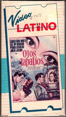 **CHRISTIANE MARTEL** Ojos Tapatio (1961) Mexican ROMANCE Video Latino VHS RARE! - Image 1 of 3