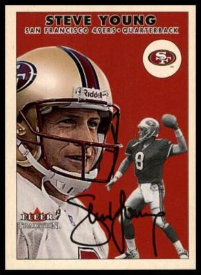 2000 Fleer Tradition #169 Steve Young - Image 1 of 2