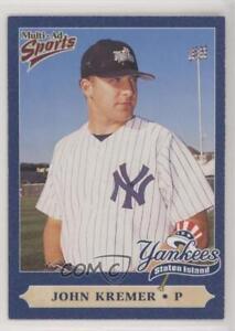 1999 Multi-Ad Sports Staten Island Yankees John Kremer #15