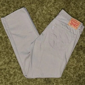 Levi’s 505 Herren Größe 36 x 32 Jeans hellbraun khaki sand 100 % Baumwolle gerades Bein Hose - Bild 1 von 10