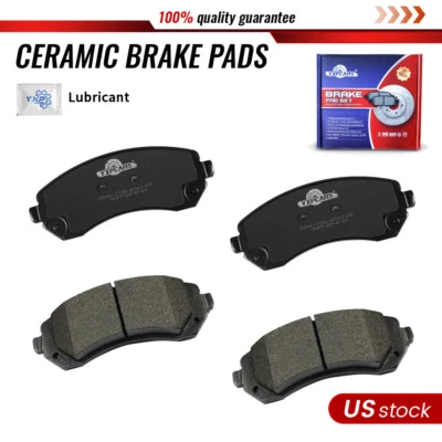 For Chevy Venture Pontiac Aztek Montana Rendezvous Silhouette Front Brake Pads - Image 1 of 4