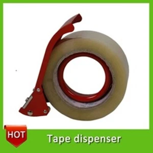 TAPE GUN HAND HOLD METEL DISPENSER CUTTER PARCEL PACKING HAND CUTTER RED 2" 50MM - Picture 1 of 6