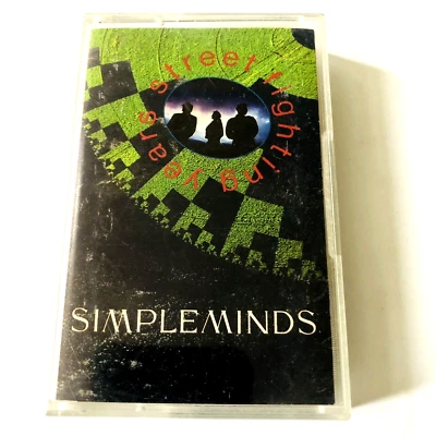Simple Minds – Street Fighting Years Cassette Tape Album 1989 Virgin Records - Image 1 of 2