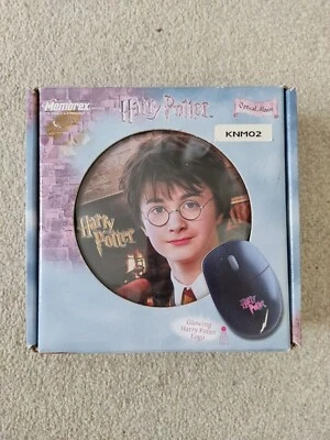 Memorex Harry Potter Wired Optical Mouse Collector's Tin 800 dpi PS/2 Connector - Image 1 of 4