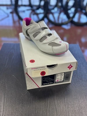 Zapatos de carretera Specialized Spirita para mujer blancos rosas nuevos Foto 1 de 3
