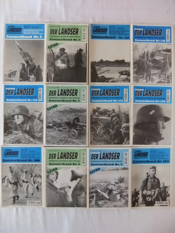 Der Landser Sammelband, 12 Bände, guter Zustand - Bild 1 von 1