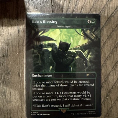 MTG Primal Vigor - 1749 - Bast's Blessing - English - Non-Foil - Image 1 of 2