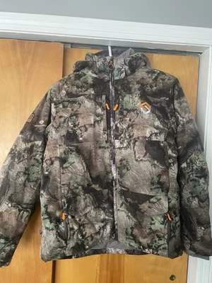 Scentlok Bowhunter Elite BE 1 Fortress Jacket Realtree Excape Mens Medium - Image 1 of 4