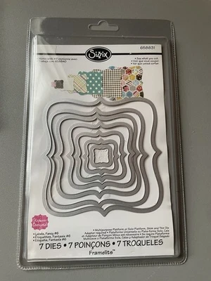 Spellbinders Stanzschablonen Sizzix Labels- Fancy  #6 - Bild 1 von 3