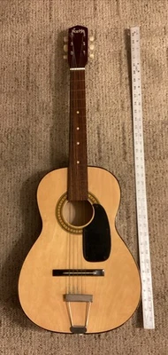 Vintage Norma FG10 3/4 Acoustic Parlor Guitar 36” Japan NEEDS RESTRUNG - Image 1 of 4