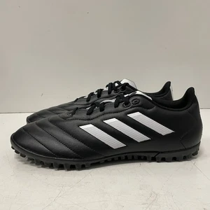 Adidas Goletto VIII TF Hombres’s 11 Negro Blanco Césped Zapatos de Fútbol Botines GY5775 - Imagen 1 de 7
