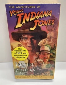 Adventures of Young Indiana Jones VHS Paramount Video 1999 Sealed Watermarked - Picture 1 of 24