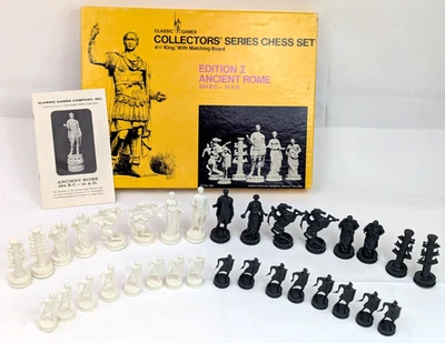 Vtg Classic Games Collector's Series Chess Ancient Rome REPLACEMENT / PARTS - Image 1 of 4