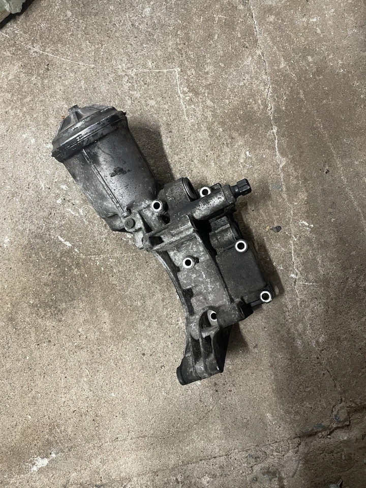 1993-1999 BMW E36 M50 S52 Aluminum Oil Filter Housing 325i M3 E34 525i OEM - Image 1 of 4