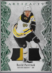 DAVID PASTRNAK 2025-26 UPPER DECK ARTIFACTS EMERALD MATERIALS #/65 - Picture 1 of 2