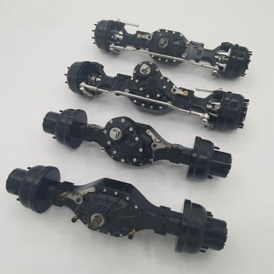 Differentialachse aus Metall für Tamiya 1/14 RC-Truck und Scania 1:14 Traktoren - Bild 1 von 4