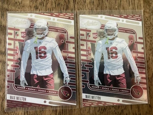 MAX MELTON 2024 Absolute (2) Card ROOKIE Lot!!  #143  ARIZONA CARDINALS - Picture 1 of 1