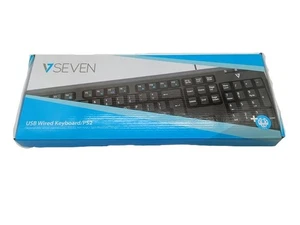 V7 USB Wired Keyboard/PS2 (KU200UK) - Picture 1 of 2