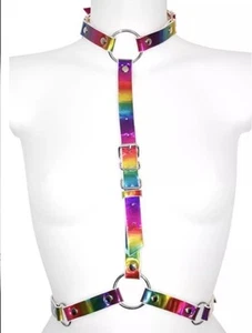 Ann Summers Rainbow Body Harness One Size New & Tags - RRP £20, - Picture 1 of 9