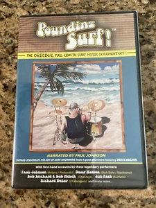 Pounding Surf! (DVD) Surf Music Documentary. Narrated Paul Johnson. New Sealed. - Picture 1 of 2