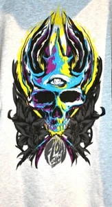 FLOW Snowboard ZIP Hoodie Men's XXL VINTAGE Ski Shop Liquidation 90s Skater - Picture 1 of 7