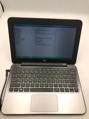 LOT OF 2 HP Stream 11 Pro G2 11" Intel Celeron 2 Gb RAM 64Gb-Various Issues- MZ - Image 1 of 4