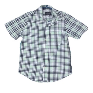 Boys Size Small 5/6 Short Sleeve Children PLACE Casual Shirt Button Up Front  - Picture 1 of 9