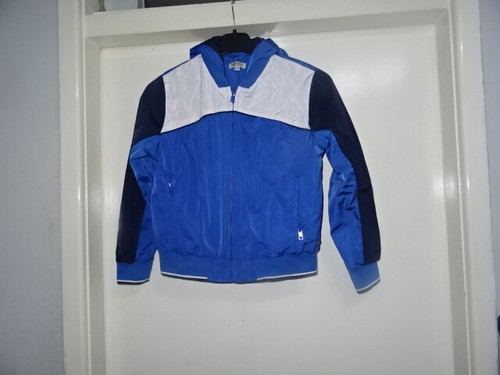 KENZO KIDS BOYS MULTI ZIP UP HOODIE JACKET 8A 128 8 YEARS