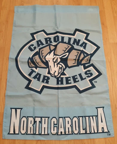 North Carolina Tarheels Ramsey large double sided FLAG Cover