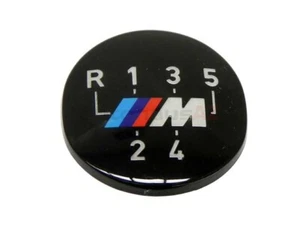 BMW Genuine Gear Knob Badge Emblem M Tech Technic Sport 5-Speed E36 Oval 1221613 - Picture 1 of 1