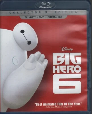 Big Hero 6 blu-ray - free shipping - Image 1 of 2