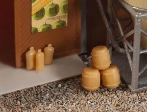 Faller 272907 Scale N Accessories for Decoration: Barrels and Sacks - Picture 1 of 1