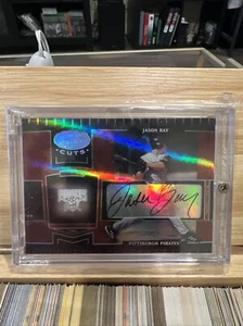 2004 Leaf Certified Cuts Marble Red Signatures /100 Jason Bay #155 Auto - Picture 1 of 2