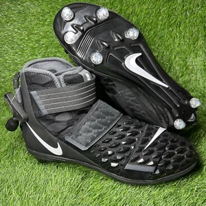 Botines de fútbol Nike Force Savage Elite 2 D Lineman para hombre talla 14,5 negro blanco - Imagen 1 de 7