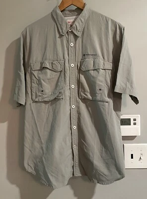 Camisa Redington Manga Corta Ventilada UPF Abotonada Pesca Activa Exterior Grande Foto 1 de 4