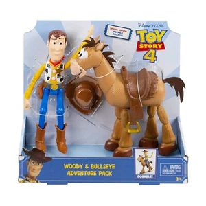 Mattel Toy Story Woody and Bullseye Adventure Pack Disney Pixar 9" Age 3+ GDB91 - Bild 1 von 4