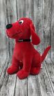 Clifford The Big Red Dog  13" Soft Plush Stuffed Animal Toy Collar Sitting  