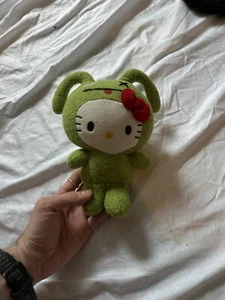 Uglydoll Hello Kitty OX Plush 2013 Ugly Doll 9” Green Monster GUND Stuffed Toy - Picture 1 of 4