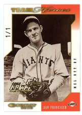 2003 Donruss Team Heroes Hawaii Trade Conference Mel Ott 1/1 (Glossy)