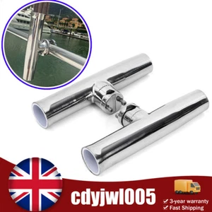 Soporte para caña de pescar para barco Soporte para caña para barco Acero inoxidable 21-25 mm 2 piezas - Imagen 1 de 15