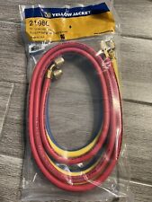 Yellow Jacket+3 Ball Valves72in Refrigerant Charging Hose Set  (BRAND NEW)