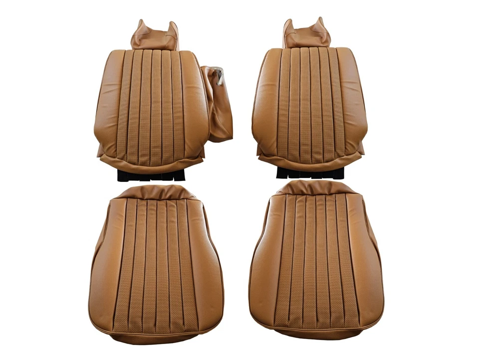 Se adapta a: fundas de asiento de vinilo bambú 450SL Mercedes Benz R107 1972-80 Foto 1 de 4