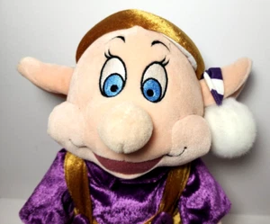 Disney Store Exclusive Dwarf DOPEY ELF Jingle Hat Tag Plush Santa Helper Stuffed - Picture 1 of 13