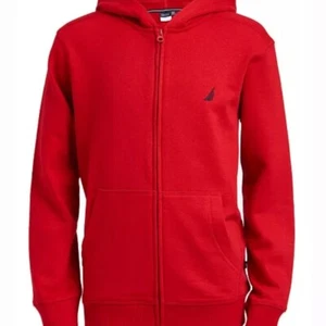 Nautica Little Boys Full Zip Fleece Hoodie Size S/P(4) - Picture 1 of 10