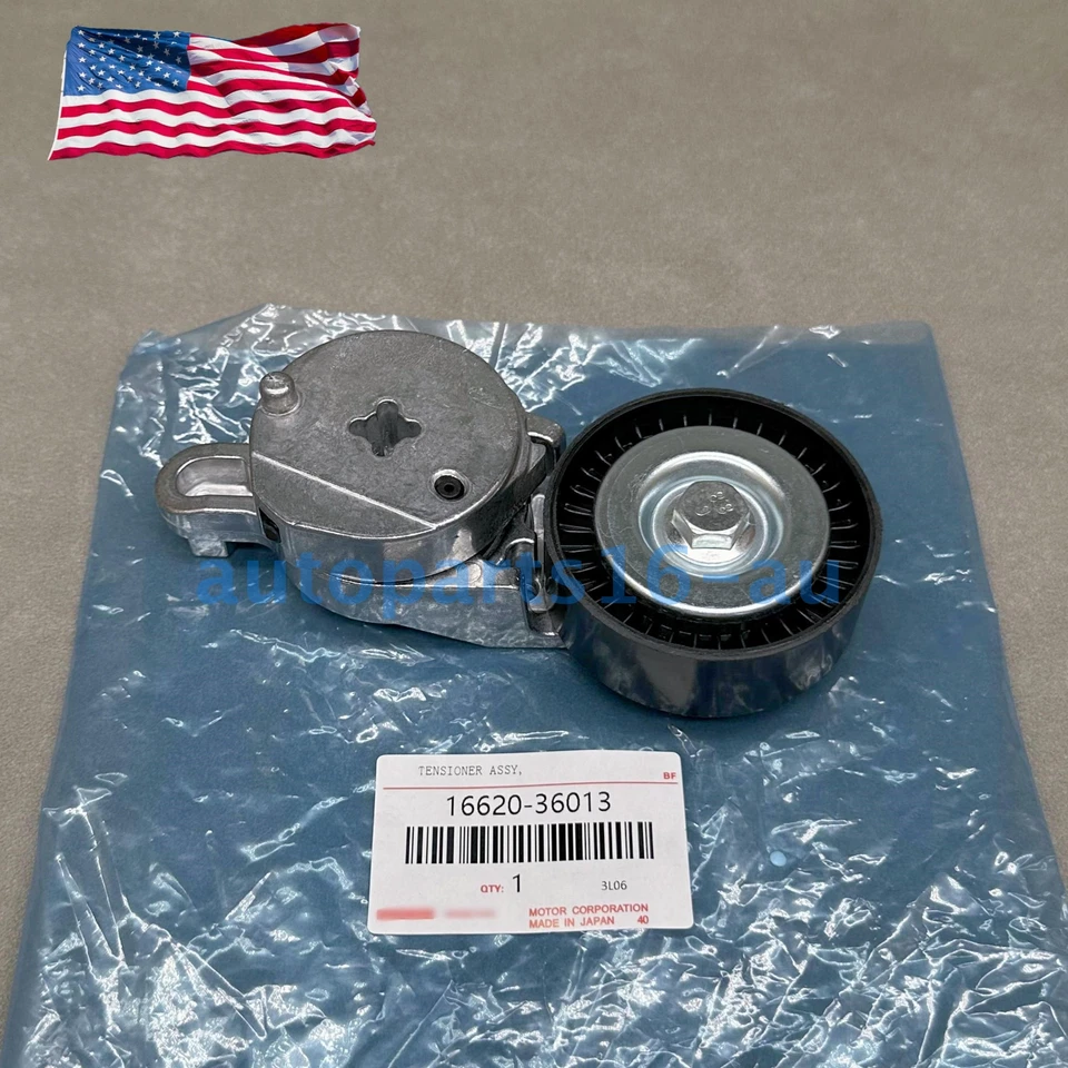 New! NEW Highlander Venza tC Belt Tensioner For Toyota Camry RAV4 16620-36013 Foto 1 de 4