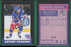 20/21 2020/21 O-Pee-Chee OPC Retro Nero #417 Artemi Panarin Rangers 75/100 - Foto 1 di 1