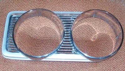 1969 Chrysler Newport Right RH Chrome Headlight Bezel Trim Molding Used OEM 69 - Изображение 1 из 2