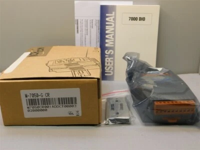 ICP CON M-7050-G CR Modbus 7 Digital Input & 8 Digital Output Module ,Sink  - Image 1 of 2
